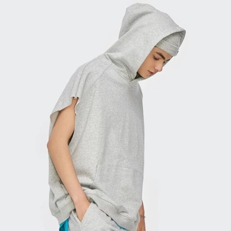 WOSS.official/Oversize CUT OFF hoodie