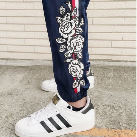 Reason Clothing Newyork/ROSE track pants  NAVY