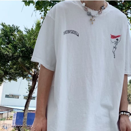 WOSS.official/Damege Tee White