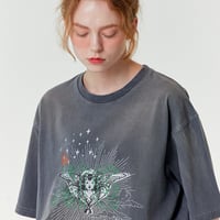 MISTERCHILD/Dyeing ANGEL Tshirts "GRAY"