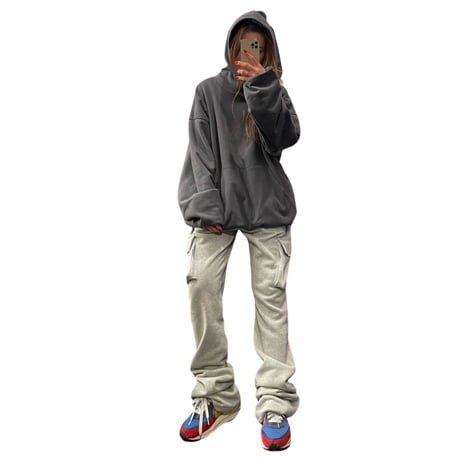 Mismatch NYC/Thick balloon Hoodie