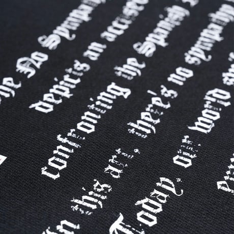 BLACK BLOND/Crushed Faith SweatPants