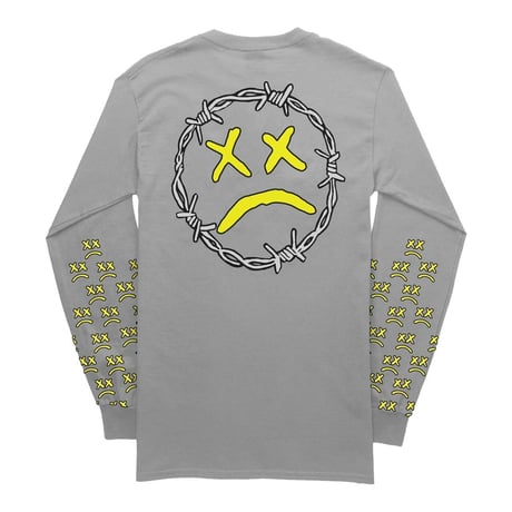 Lil Pump official merch/Unhappy Smile LongSleeve TEE