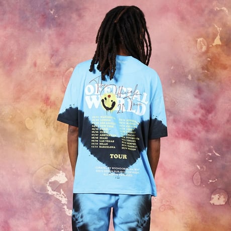 BOOHOO  /Drip face tie dye Tshirts