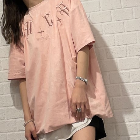 WOSS.official/ Oversized  Suede  TOPS "PINK"