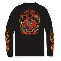 West Coast Choppers/ W.C.C Flame Longsleeve Tshirts
