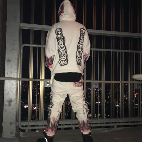 GRMY×Shirts King Phade/Flame Art Hoodie