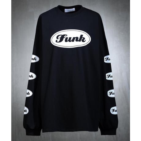 By The R/ FUNK LongSleeve Tee "BLACK/WHITE"