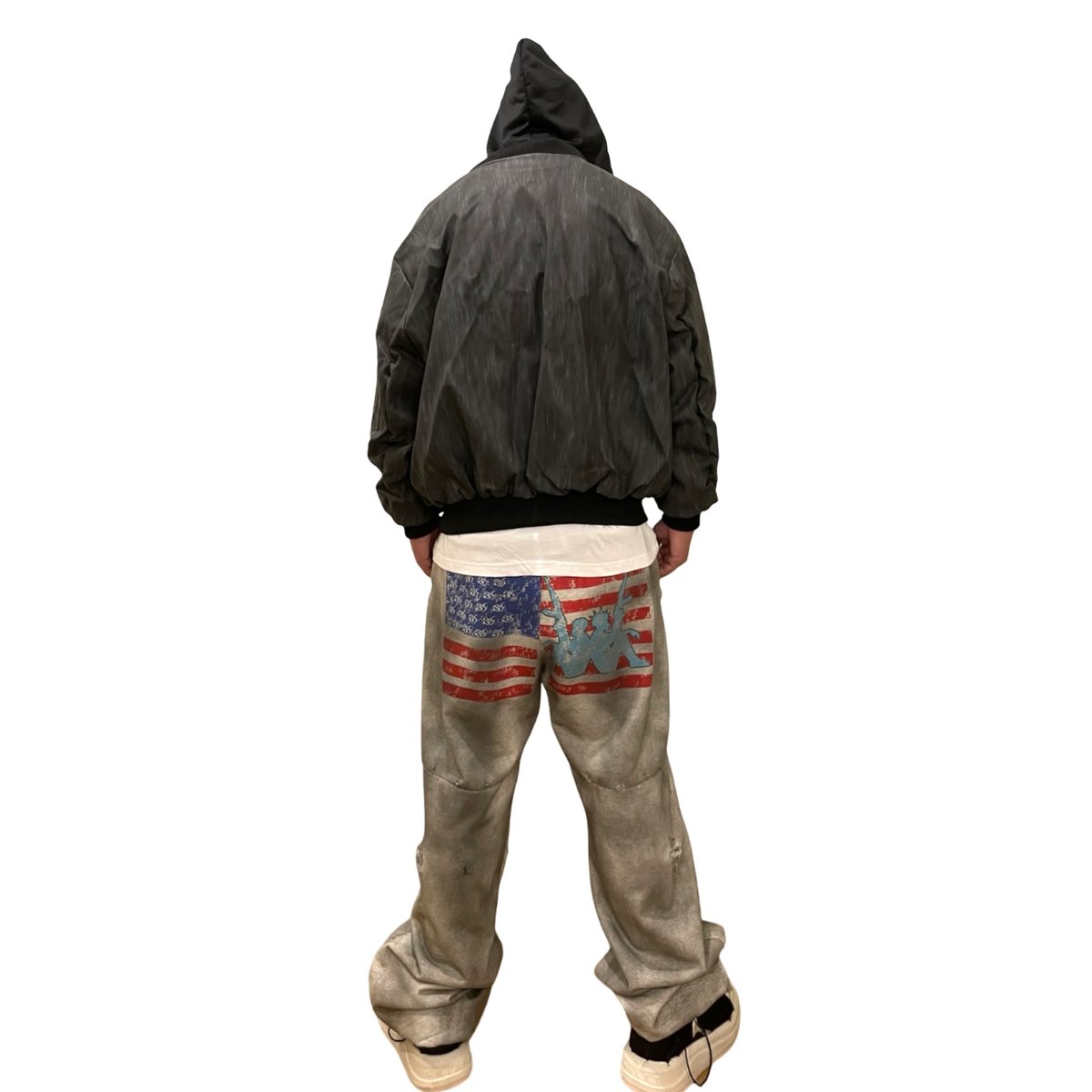 Mismatch NYC/Layered hood jacket | BINGOSTAR ・