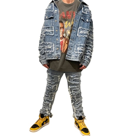 Mismatch NYC/ Fringe Denim