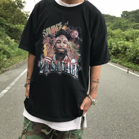 The Loud Packs/21 SAVEGE  Vintage Tee