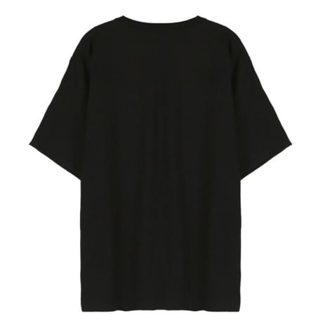 MISTERCHILD/SMILE Double LOGO Tshirts "BLACK"