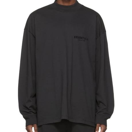 ESSENTIALS  fear of god /Long Sleeve Tshirt  "Black "