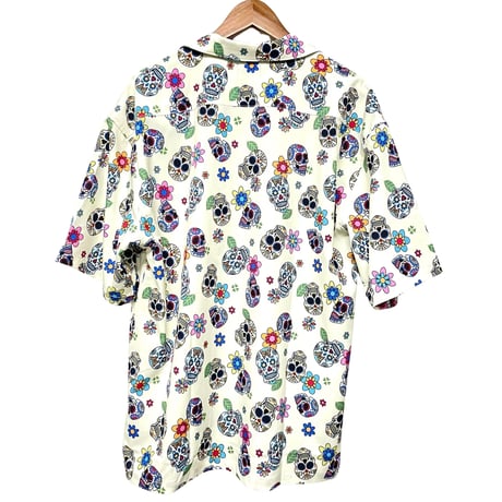 RE NEW/Mexican skull summer shirts