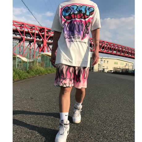 GRMY×Shirts King Phade/Flame Art Tshirts