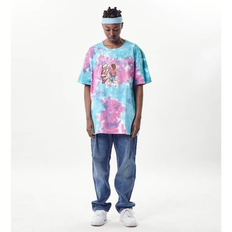 FNTY/ Tie Die Tshirts BLUE