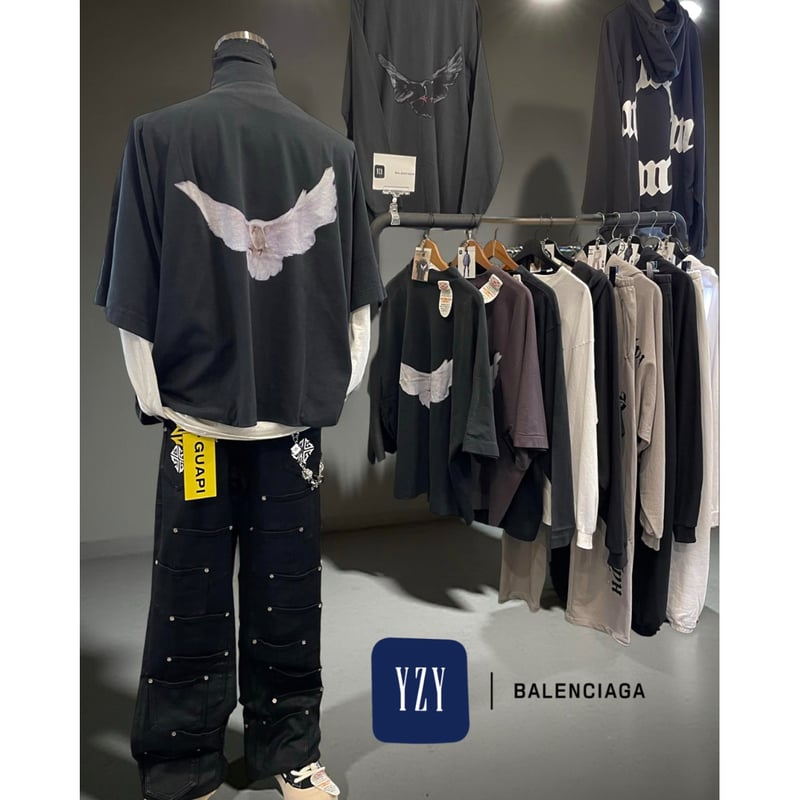 YEEZY GAP by BALENCIAGA / CROP DOVE NO SEAM TE
