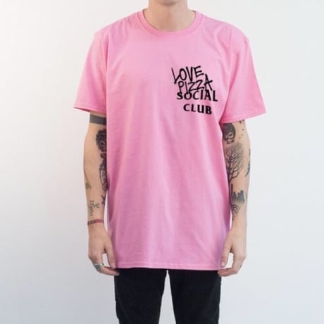 No Perfect Italy/Love Pizza Social Club Tee PINK