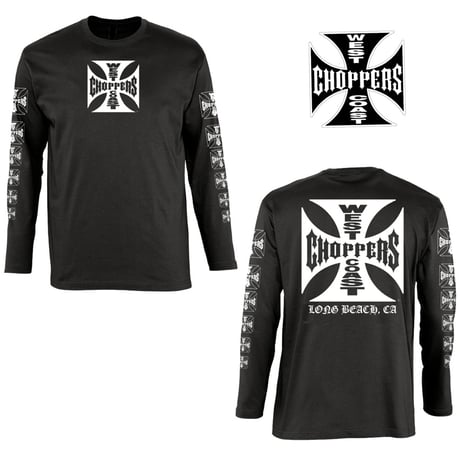 WESTCOASTCHOPPERSウエストコーストチョッパーズ上下セット 黒 WESTCOASTCHOPPERSウエストコーストチョッパーズ上下セット 黒