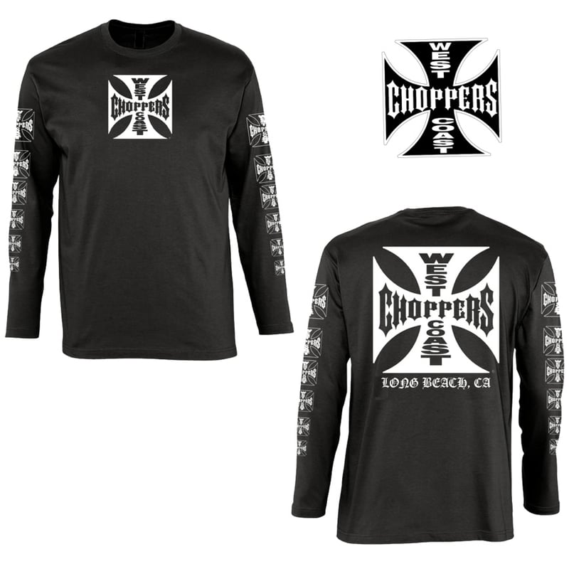 West Coast Choppers/ W.C.C Logo Longsleeve Tshi