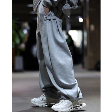 By The R/ Wide Sweat Pants  "Gray"