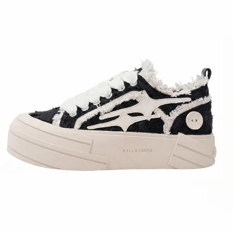 KillWinner/Platform Canvas Sneaker