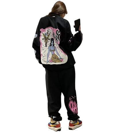 Deadly Doll/"So Bad " Sweat Pants (SET UP)