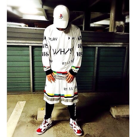 3hunna Hollywood /VHS Longsleeve　Black
