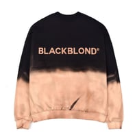 BLACK BLOND/BB bleached Crewneck Sweatshirt