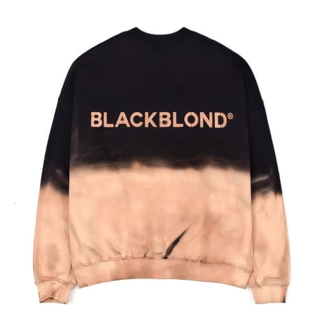 BLACK BLOND/BB bleached Crewneck Sweatshirt