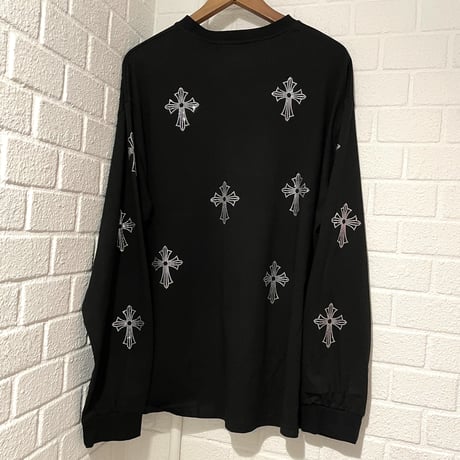 Mismatch NYC/Cross stone Long sleeve Tee