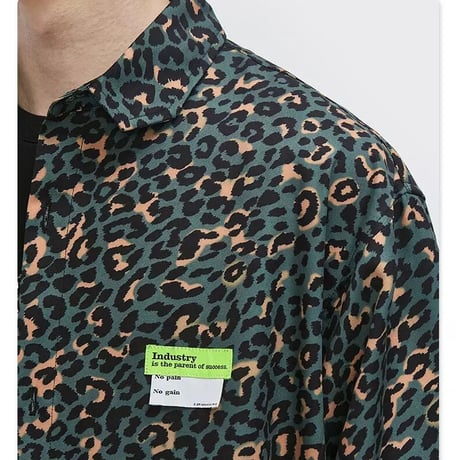 WOSS.official/ oversize Leopard shirts
