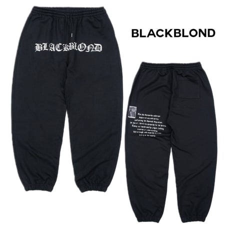 BLACK BLOND/Crushed Faith SweatPants
