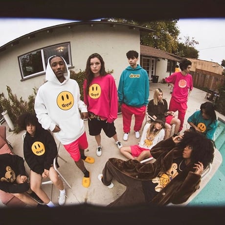 Drew House/Secret LOGO Hoodie STRIPE
