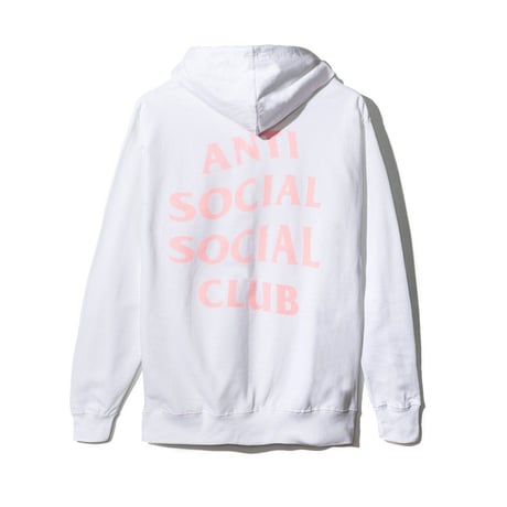 Anti Social Social Club/Logo フーディー　White　限定カラー