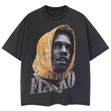 Mismatch NYC/”ASAP ROCKEY” vintage Tee