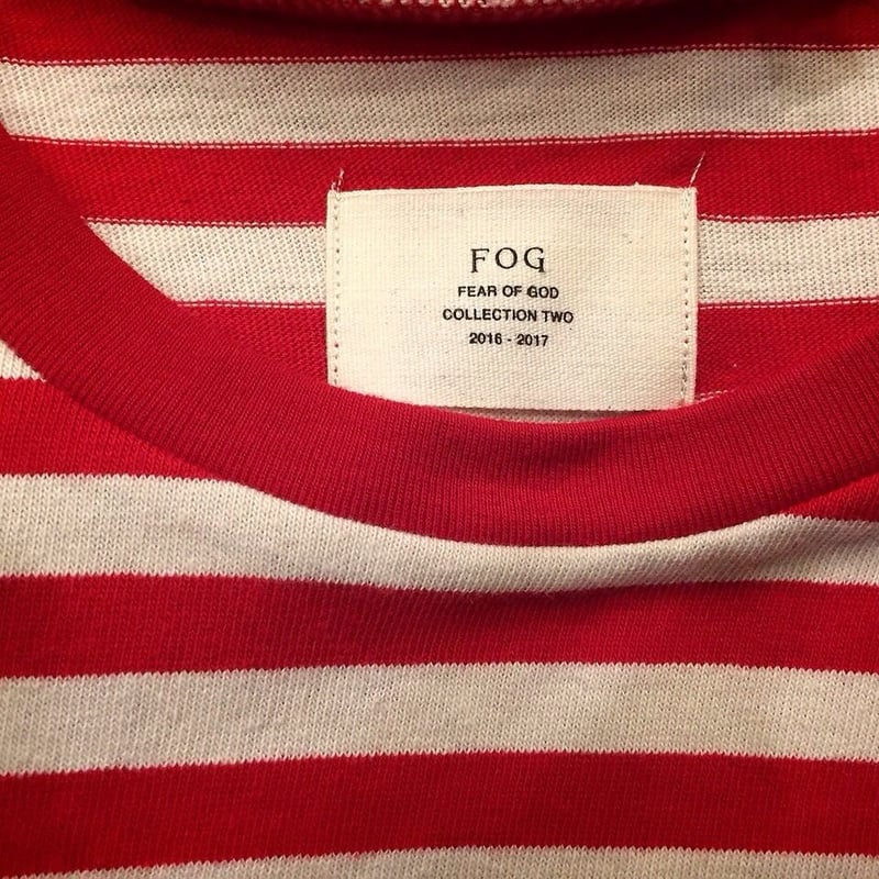 FOG by Fear of God /ボーダーlongsleeve | BINGOSTAR