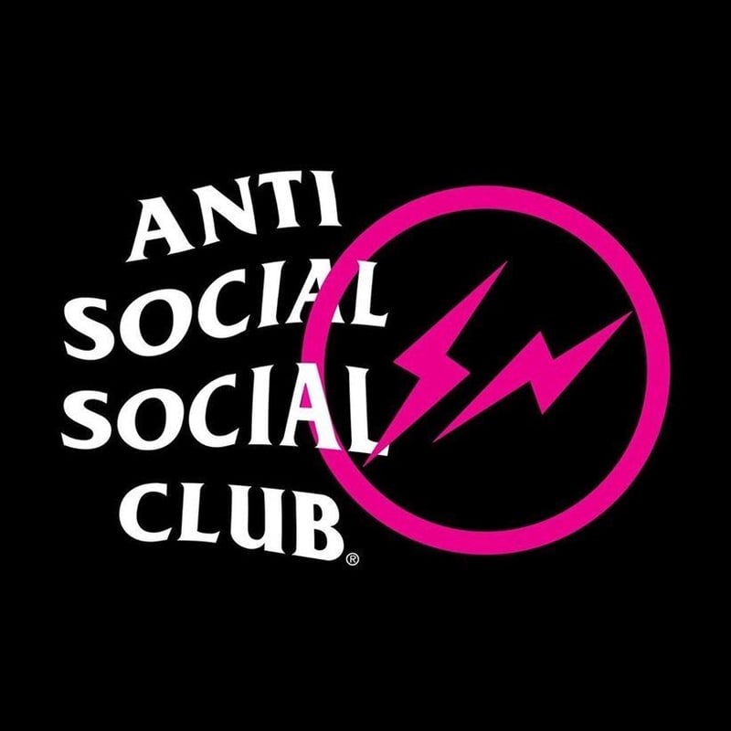 Anti Social Social Club× Fragment Design /Hoodi