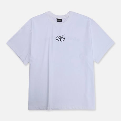 SUBLIMATION/ MESH Logo Tee WHITE