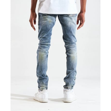 Crysp Denim/Blue BART denim　”221-101”