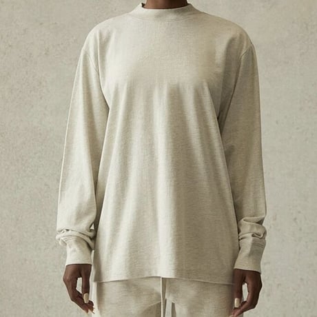 ESSENTIALS  fear of god /Long Sleeve Tshirt  "Oatmeel