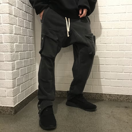 WOSS.official/Snap Cargo Pants   vintage black