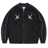 SAINT PAIN/velours Souvenir Jacket