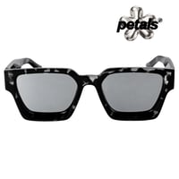 Petals and Peacocks/Big Flame sunglasses  "Miller Black"