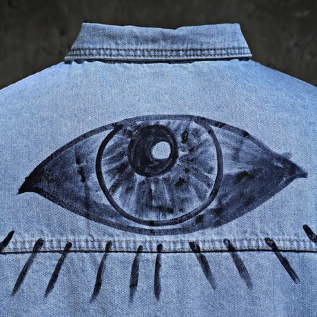 By The R/ Graffiti Denim Jacket