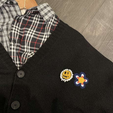MISTER CHILD/Knit cardigan "BLACK"