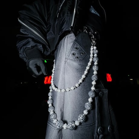 HOWSS / Ball Stone Wallet Chain