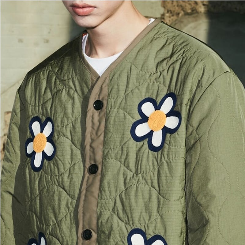 MISTER CHILD/Flower Quilted Jacket 