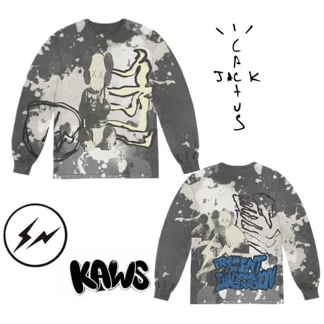 本日削除】 FRAGMENT FORUM White Crewneck