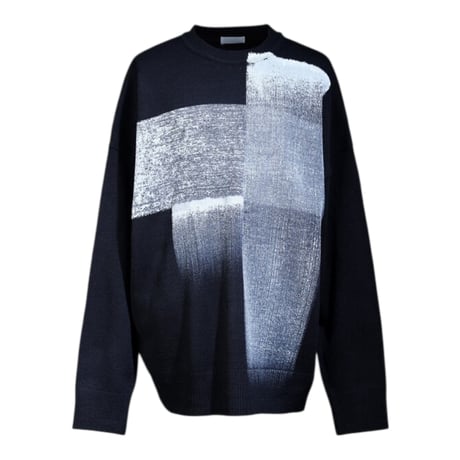 By The R/ Cross Paint Knit